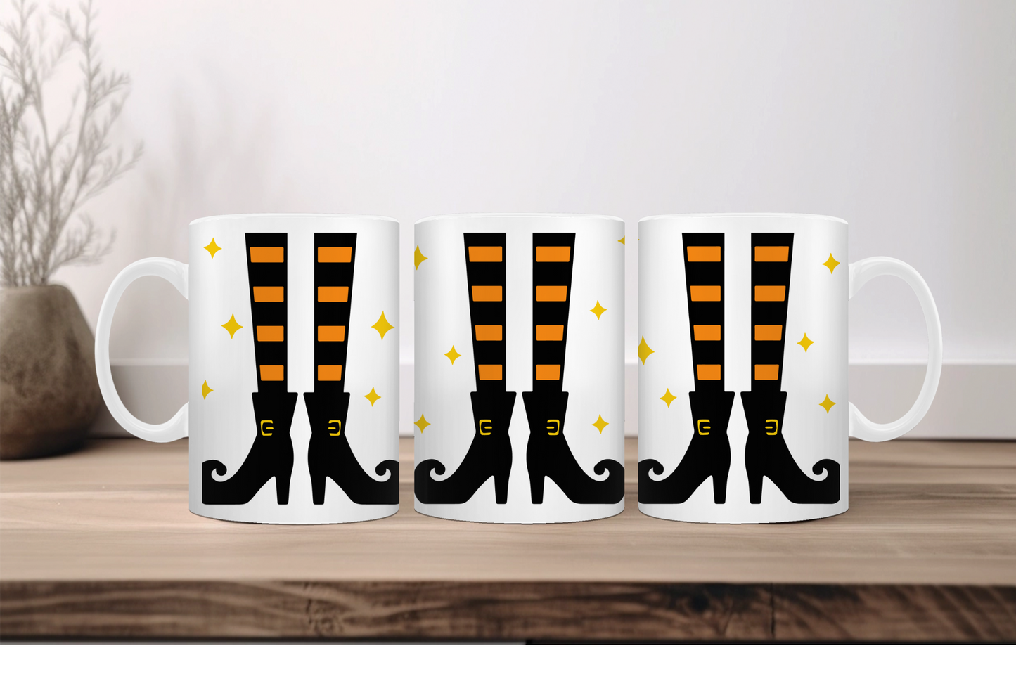 Witches Boots Mug