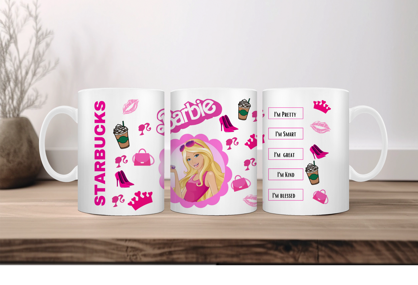 Barbie Starbucks mug